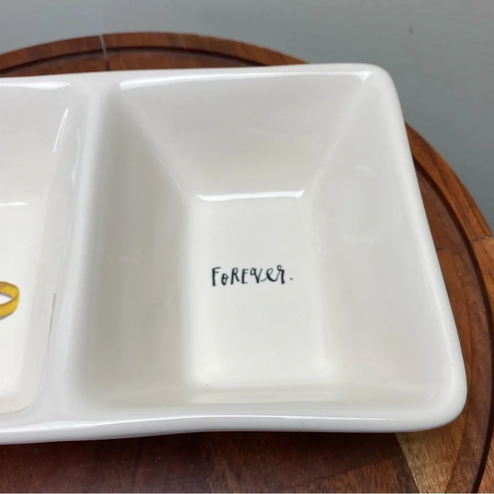 Rae Dunn FOREVER Wedding Ring Dish