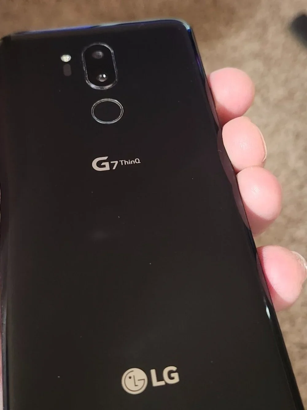 LG G7 ThinQ 64GB Black (Tested Working) Verizon edition