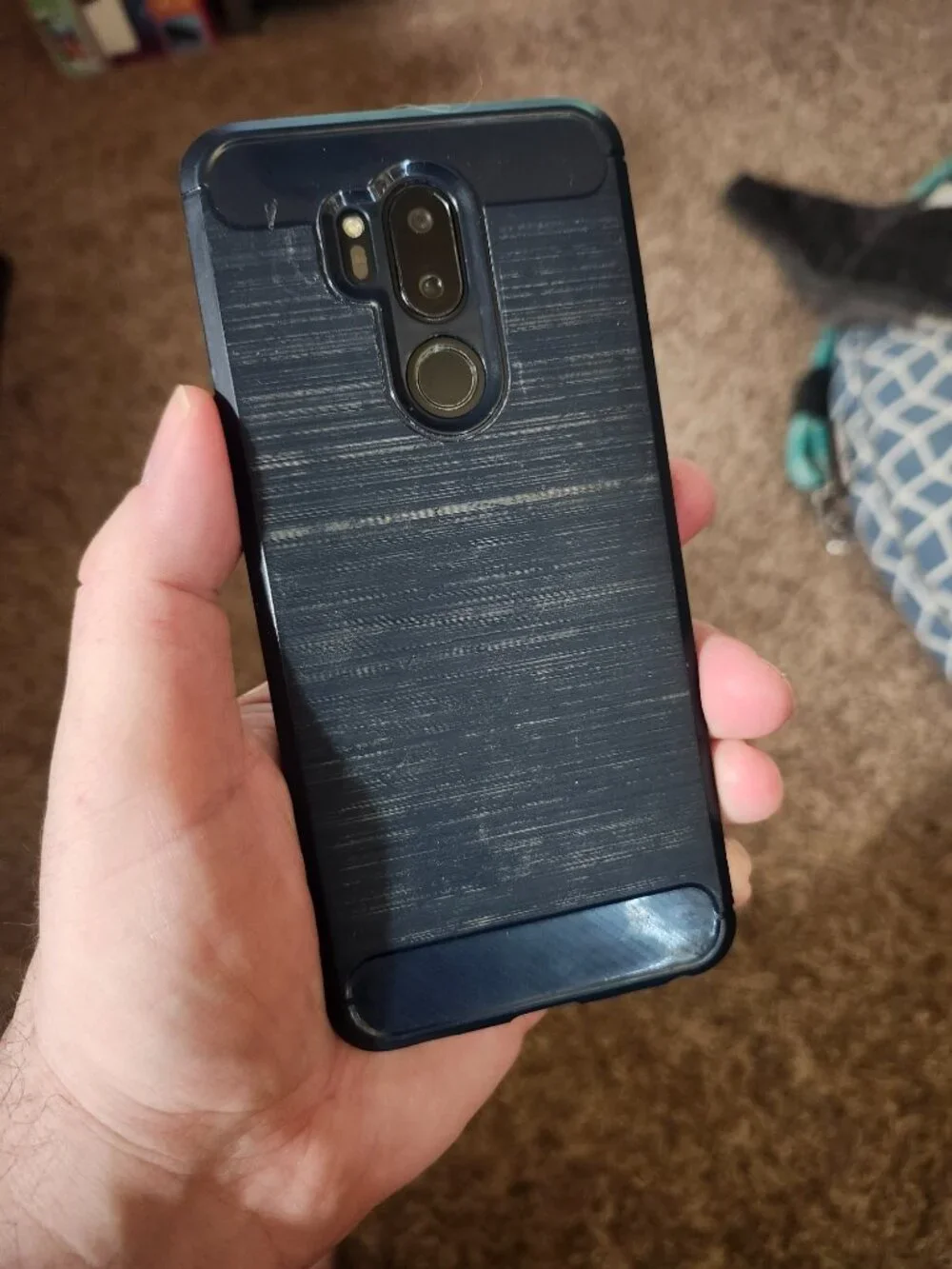 LG G7 ThinQ 64GB Black (Tested Working) Verizon edition