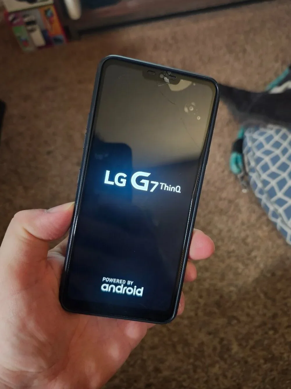 LG G7 ThinQ 64GB Black (Tested Working) Verizon edition