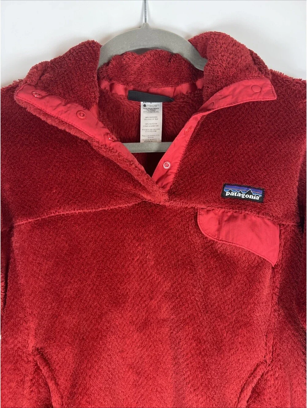 Patagonia Polartec Thermal Pro Women's Retool Pullover Fleece Jacket Size XS
