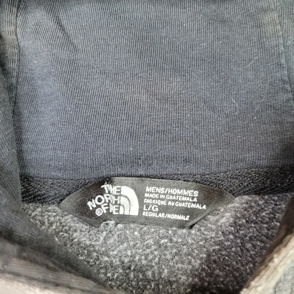 The North Face Hoodie Mens‎ XL Gray Pullover Faded Distressed Workwear