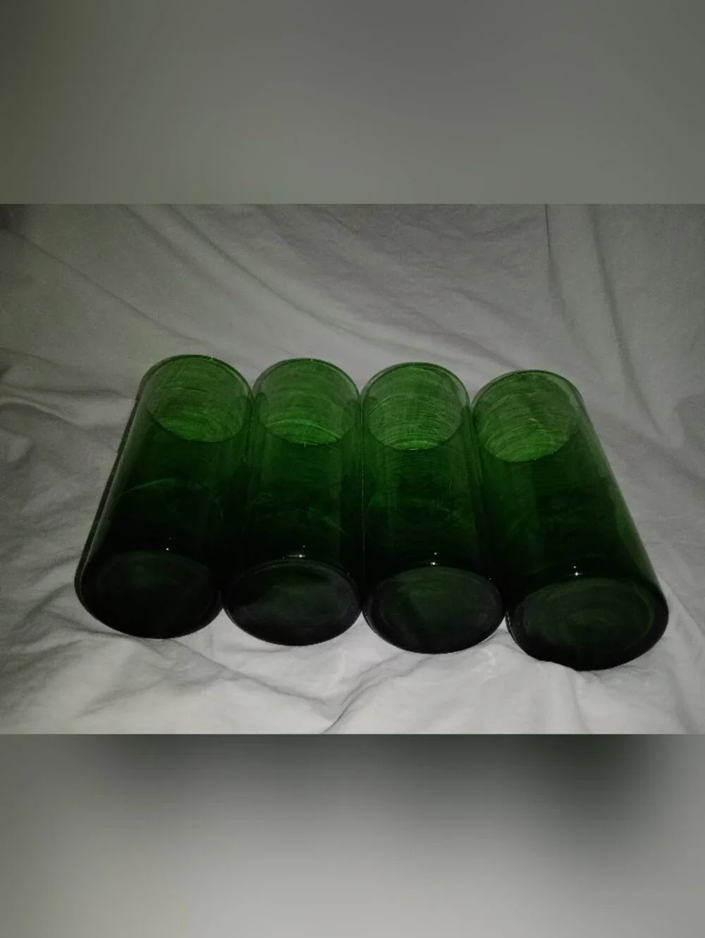 Mid Century MCM Tumbler Collins Drink Glasses Gay Nineties Transportation Design